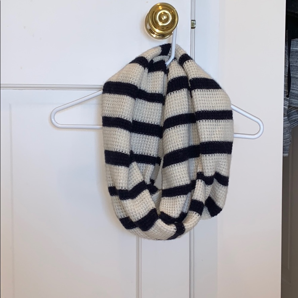 J.Crew Striped Knit Infinity Scarf